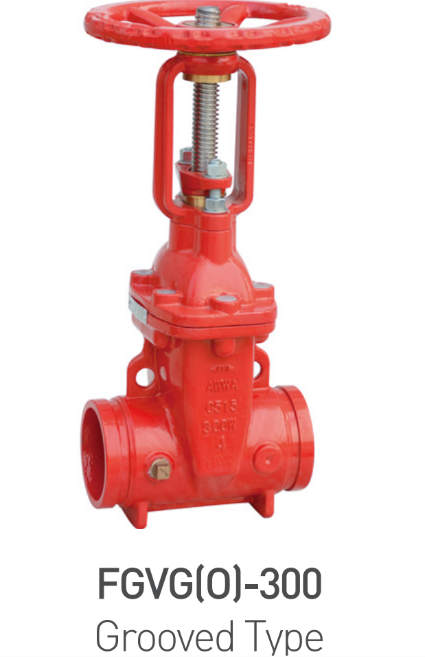 OS Y Gate Valve Grooved Type UL FM Paratech Fesco FIRVIS GLOBAL