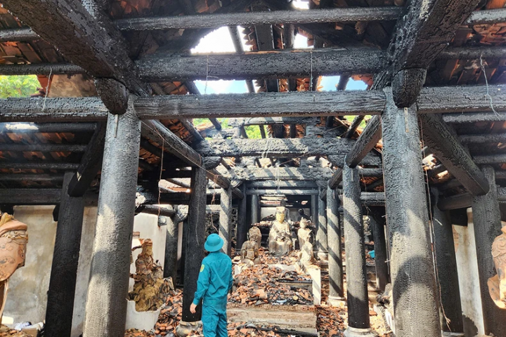 Phú Thọ: Phục dựng chùa cổ 800 tuổi theo kiến trúc trước khi bị cháy